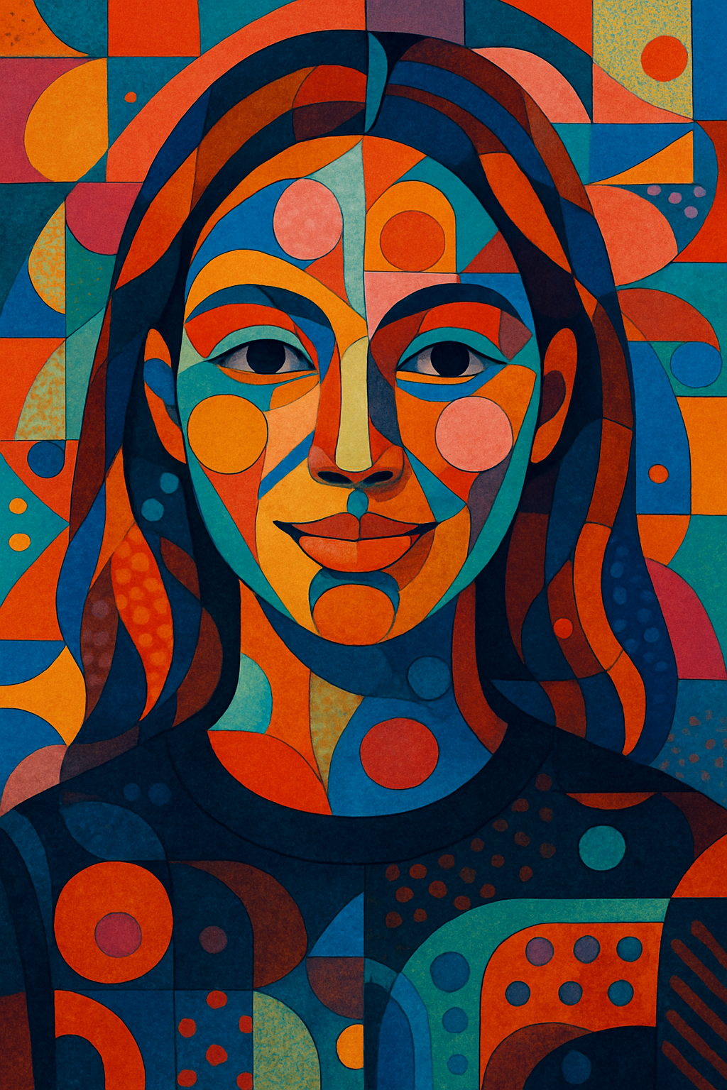 Abstract Portrait Shapes